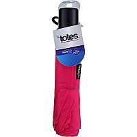 Totes Manual Umbrella Large Nylon Steel Asstd Colors