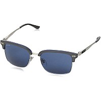 Bvlgari BV7026 Men's Sunglasses Sand Grey/Blue Horn 54