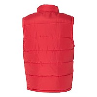 Burnside Puffer Vest Red L