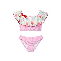 Sweet Jane Peasant Bikini Pink Size 8