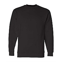 Bayside Usamade Crewneck Sweatshirt Black M