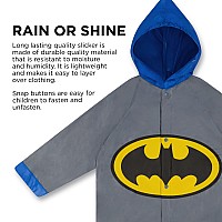 Dc Comics Boys Kids Umbrella And Poncho Raincoat Set Batman Superman Rain Wear For Toddler 23 Or Kids 47