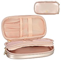 Monstina Makeup Bag For Women Pouch Bag Makeup Brush Bags Travel Kit Organizer Cosmetic Bag Cgold