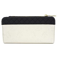 Loungefly X Minnie And Mickey Mouse Debossed Heads Wallet Multicolored One Size