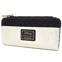 Loungefly X Minnie And Mickey Mouse Debossed Heads Wallet Multicolored One Size