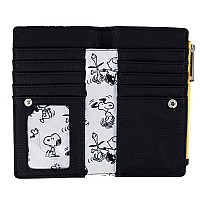 Loungefly Peanuts Snoopy And Woodstock All Over Print Wallet