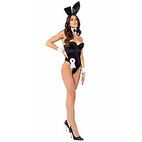 Pb127 8Pc Playboy Bunny Xlarge Red