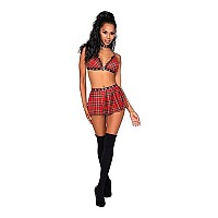 Dg 3Pc Schoolgirl Themed Set Costume Os