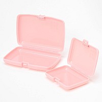 Claires Caboodles Makeup Case Small Duo Travel Cosmetic Purse Caboodle For Girls Organizer Storage Box Hard Cases Case 16