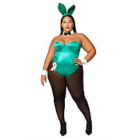 Pb127 8Pc Playboy Bunny 3X Green