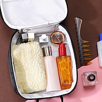 Ohjijinn Kawaii Lunch Box Makeup Bag Cute Luncgbags Cosmetic Bag Makeup Case Cartoon Toiletry Bag Tote Luggage Travel Suitcase