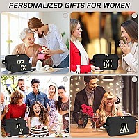 Yoolife Personalized Travel Makeup Bag Cosmetic Bag Cute Makeup Bag Brush Pouch Cosmetic Bags For Women Travel Essentials Make