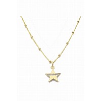 14K Gold Dipped Star Pendant Necklaces By Dobbi Variety Of Colors Available