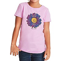 Girls Crew Tee Oopsy Daisy Lilac By Delsol For Women 1 Pc Tshirt Yxl