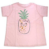 Girls Crew Tee Blushing Pineapples Balerina By Delsol For Kids 1 Pc Tshirt 5T6T