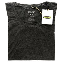 Bamboo Scoop Tee Charcoal By Cariloha For Women 1 Pc Tshirt Xs