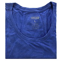 Bamboo Scoop Tee Reaf Blue Heather By Cariloha For Women 1 Pc Tshirt L