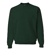 Jerzees Nublend Crewneck Sweatshirt Forest Green S