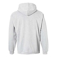 Hanes Ultimate Cotton Hooded Sweatshirt Ash L