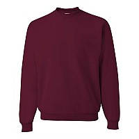 Jerzees Nublend Crewneck Sweatshirt Maroon L