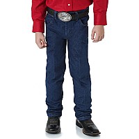 Wrangler Boys 13Mwz Cowboy Cut Original Fit Jeans Prewashed Indigo 16 Us