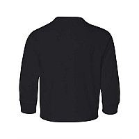 Jerzees Dripower Youth Long Sleeve 5050 Tshirt Black L