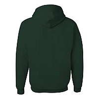 Jerzees Nublend Hooded Sweatshirt Forest Green L