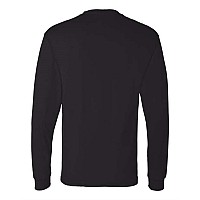 Hanes Comfortsoft Long Sleeve Tshirt Black Xl