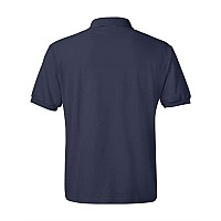 Hanes Ecosmart Jersey Sport Shirt Navy S