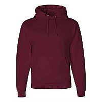 Jerzees Super Sweats Nublend Hooded Sweatshirt Maroon L