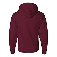 Jerzees Super Sweats Nublend Hooded Sweatshirt Maroon L