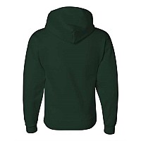 Jerzees Super Sweats Nublend Hooded Sweatshirt Forest Green S