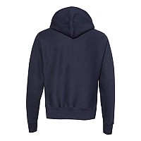 Champion Reverse Weave Hooded Sweatshirt Navy S