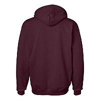 Hanes Ultimate Cotton Hooded Sweatshirt Maroon Xl