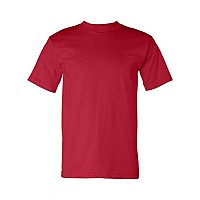 Bayside Usamade Short Sleeve Tshirt Red L