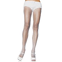 Nylon Fishnet Pantyhose Os Wh