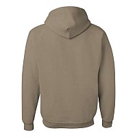 Jerzees Nublend Hooded Sweatshirt Khaki S