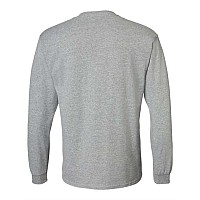 Gildan Dryblend 5050 Long Sleeve Tshirt Sport Grey Xl