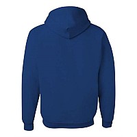 Jerzees Nublend Hooded Sweatshirt Royal L