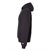 Champion Cotton Max Hooded Sweatshirt Black Xl