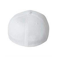 Flexfit Cool Dry Piqu Mesh Cap White One Size