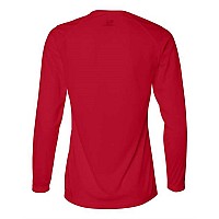 Badger Womens Bcore Long Sleeve Tshirt Red Xs