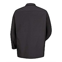 Red Kap Industrial Long Sleeve Work Shirt Black L