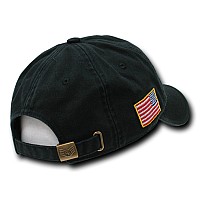 Dual Flag Raid Caps Police Blk