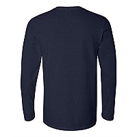 Gildan Softstyle Long Sleeve Tshirt Navy L