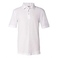 Featherlite Silky Smooth Piqu Sport Shirt White M