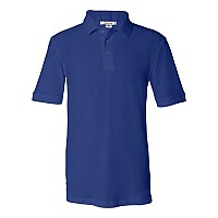 Featherlite Silky Smooth Piqu Sport Shirt Royal M