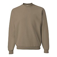 Jerzees Nublend Crewneck Sweatshirt Khaki S