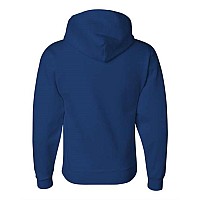 Jerzees Super Sweats Nublend Hooded Sweatshirt Royal Xl