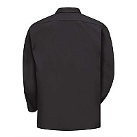 Red Kap Utility Long Sleeve Work Shirt Black M